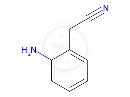 Chemical structure of 2-Aminophenylacetonitrile