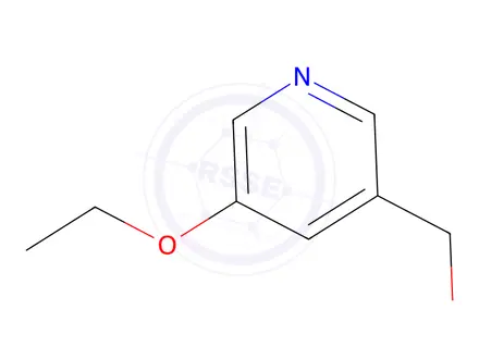 Chemical structure of (5-ethoxypyridin-3-yl)methanol