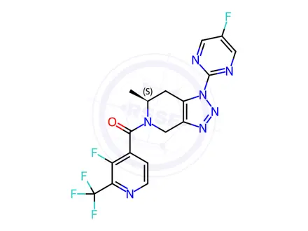 Chemical structure of JNJ 55308942