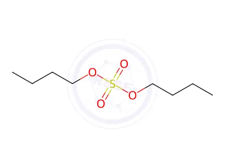 Chemical structure of Dibutyl Sulfate