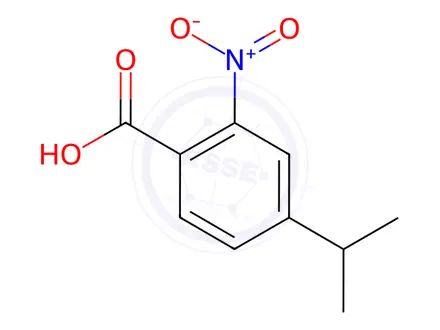 Chemical structure of 4-Isopropyl-2-nitrobenzoic acid