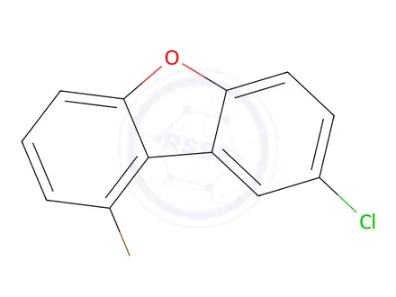 Chemical structure of 1-Bromo-8-chlorodibenzo[b,d]furan