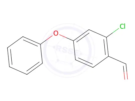 Chemical structure of 2-chloro-4-phenoxybenzaldehyde