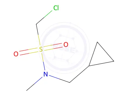 Chemical structure of 1-Chloro-n-(cyclopropylmethyl)-n-methylmethanesulfonamide