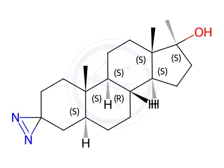 Chemical structure of Methyldiazinol