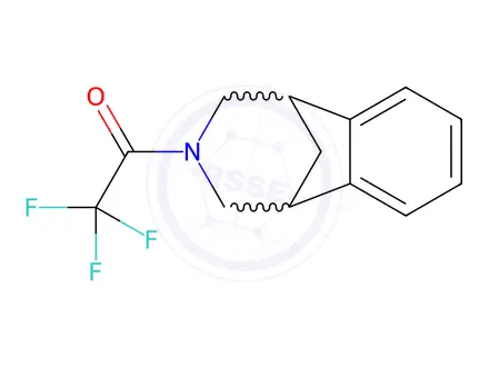 Chemical structure of 2,3,4,5-Tetrahydro-3-(trifluoroacetyl)-1,5-methano-1H-3-benzazepine