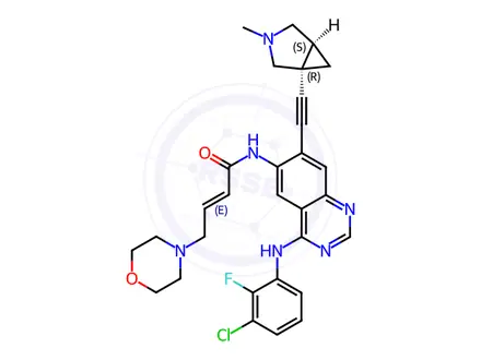 Chemical structure of Silevertinib