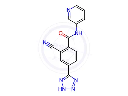 Chemical structure of Andolast Impurity 118