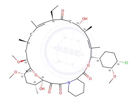 Chemical structure of Pimecrolimus Impurity 19