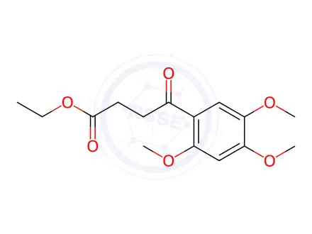 Chemical structure of Ethyl 4-oxo-4-(2,4,5-trimethoxyphenyl)butanoate