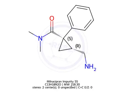 Chemical structure of Milnacipran Impurity 55