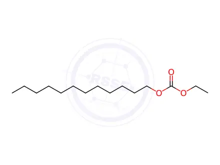 Chemical structure of dodecyl ethyl carbonate