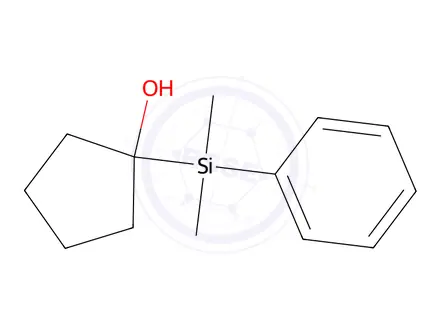 Chemical structure of Cyclopentanemethanol, 5-[2-amino-6-(phenylmethoxy)-9H-purin-9-yl]-3-(dimethylphenylsilyl)-1-hydroxy-2-[(phenylmethoxy)methyl]-, (1S,2S,3S,5S)-