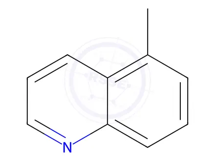 Chemical structure of 5-methylquinoline