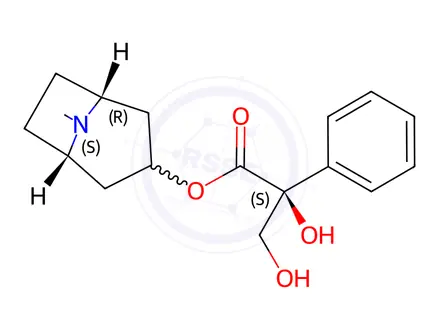 Chemical structure of Atropine Impurity 7