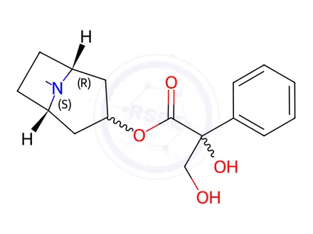 Chemical structure of Atropine Impurity 6