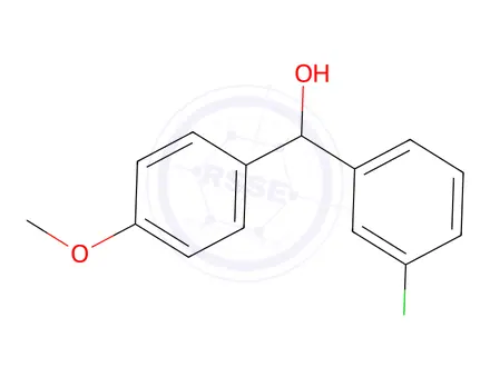 Chemical structure of 3-Chloro-4'-methoxybenzhydrol