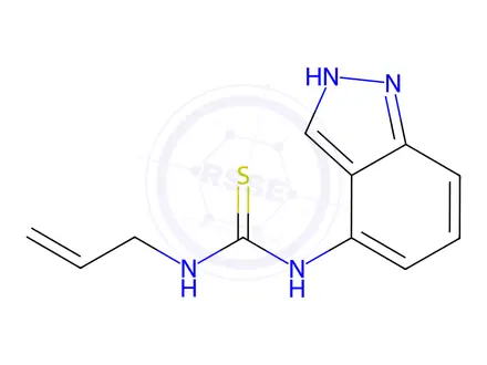 Chemical structure of N-Allyl-N-(1H-indazol-4-yl)thiourea