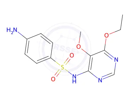 Chemical structure of Sulfadoxine Impurity 3
