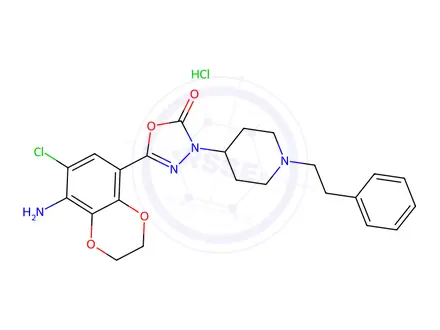 Chemical structure of Capeserod Hydrochloride