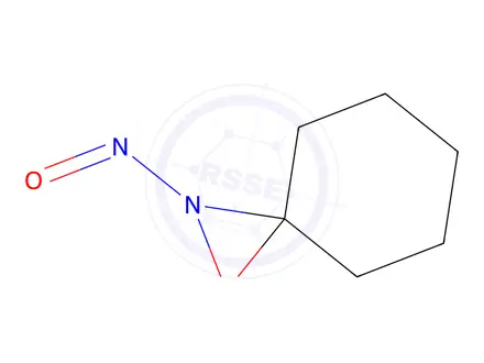Chemical structure of 2-Nitroso-1-oxa-2-azaspiro[2.5]octane