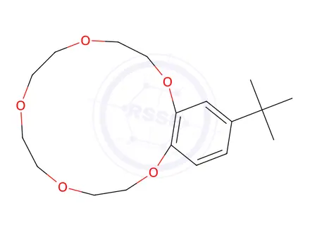 Chemical structure of 4-TERT-BUTYLBENZO-15-CROWN-5