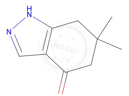 Chemical structure of 6,6-Dimethyl-1,5,6,7-tetrahydro-4H-indazol-4-one