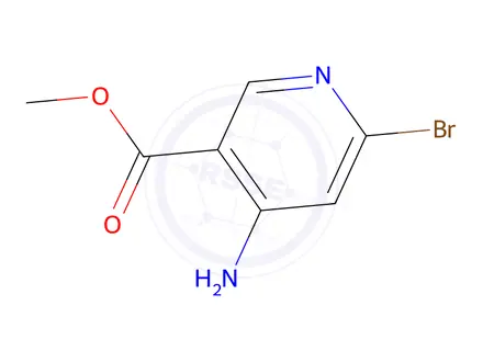 Chemical structure of Methyl 4-amino-6-bromonicotinate
