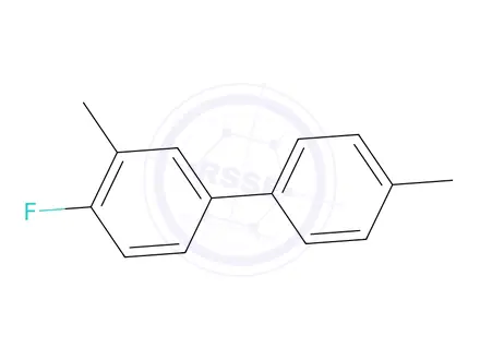 Chemical structure of 3,4'-Dimethyl-4-fluorobiphenyl