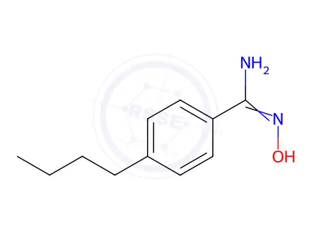 Chemical structure of 4-Butyl-N-hydroxybenzimidamide