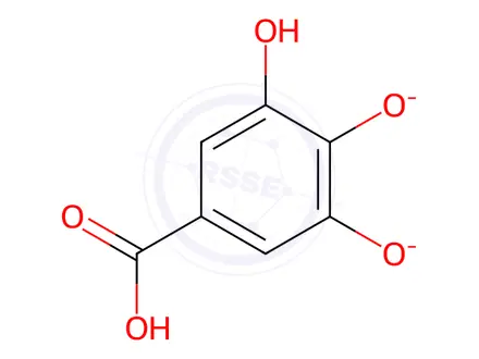 Chemical structure of Bismuth Subgallate (AS) (1075622)
