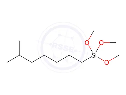 Chemical structure of ISOOCTYLTRIMETHOXYSILANE