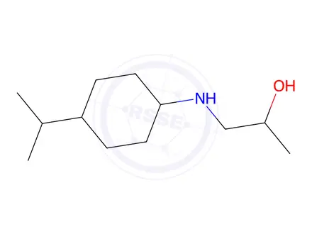 Chemical structure of 1-((4-Isopropylcyclohexyl)amino)propan-2-ol