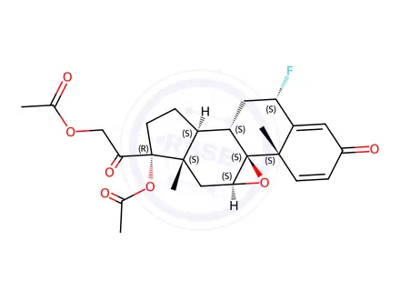 Chemical structure of Fluocinolone Acetonide Impurity 64