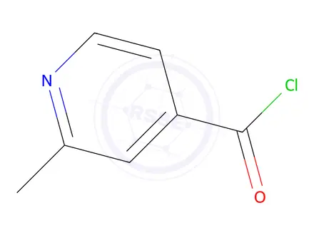 Chemical structure of 2-Methylisonicotinoyl chloride
