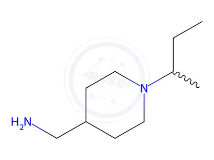Chemical structure of (1-(sec-Butyl)piperidin-4-yl)methanamine