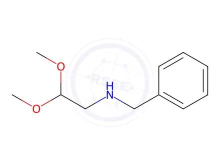 Chemical structure of N-benzyl-2,2-dimethoxyethanamine