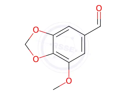 Chemical structure of MYRISTICIN ALDEHYDE