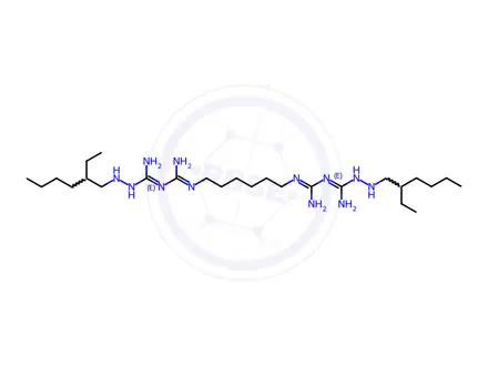 Chemical structure of Alexidine Impurity 63
