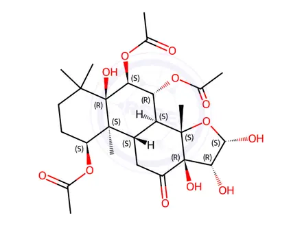 Chemical structure of Minaxin C