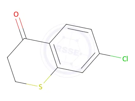 Chemical structure of 7-Chlorothiochroman-4-one