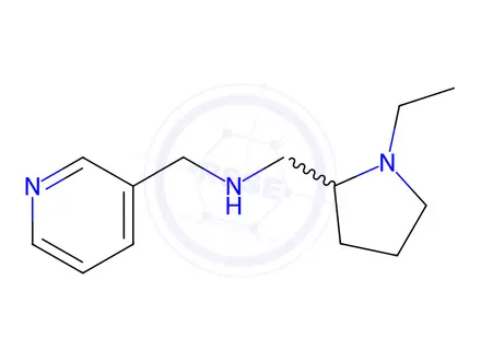 Chemical structure of 1-(1-Ethylpyrrolidin-2-yl)-N-(pyridin-3-ylmethyl)methanamine