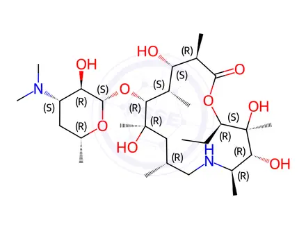 Chemical structure of Terramycin Impurity 2