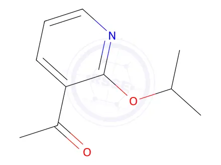Chemical structure of 1-(2-Isopropoxypyridin-3-yl)ethanone