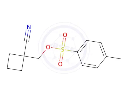 Chemical structure of (1-Cyanocyclobutyl)Methyl 4-Methylbenzenesulfonate