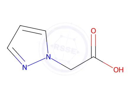 Chemical structure of Pyrazol-1-yl-acetic acid