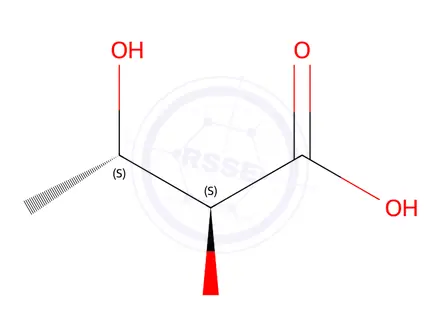 Chemical structure of (2S,3S)-2,3-Dihydroxybutyric acid