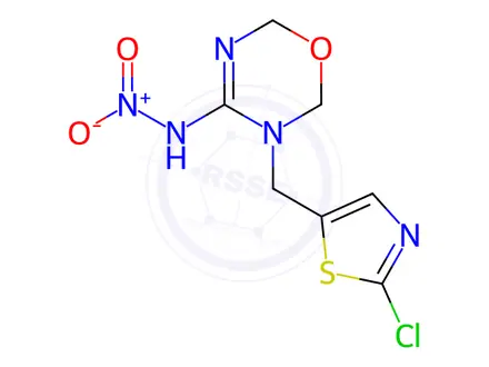 Chemical structure of Thiamethoxam Impurity 4