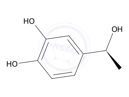 Chemical structure of (s)-4-(1-Hydroxyethyl)benzene-1,2-diol