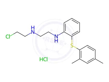 Chemical structure of Vortioxetine Hydrobromide Impurity 29 Hydrochloride